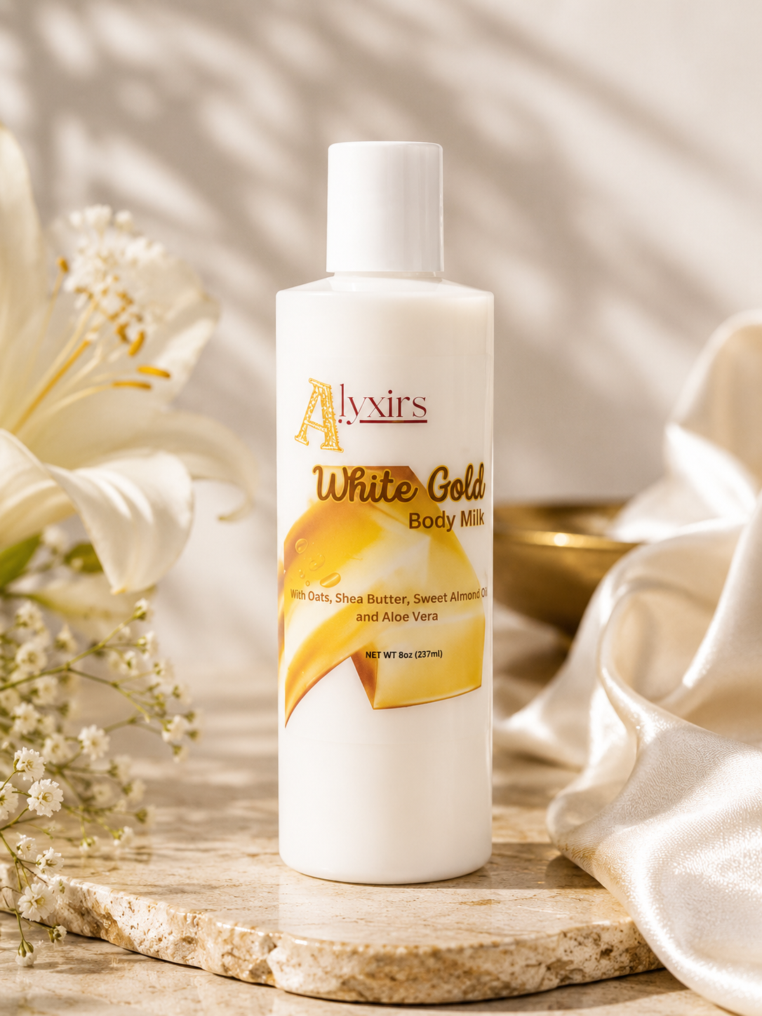 White Gold Body Milk (Unscented)