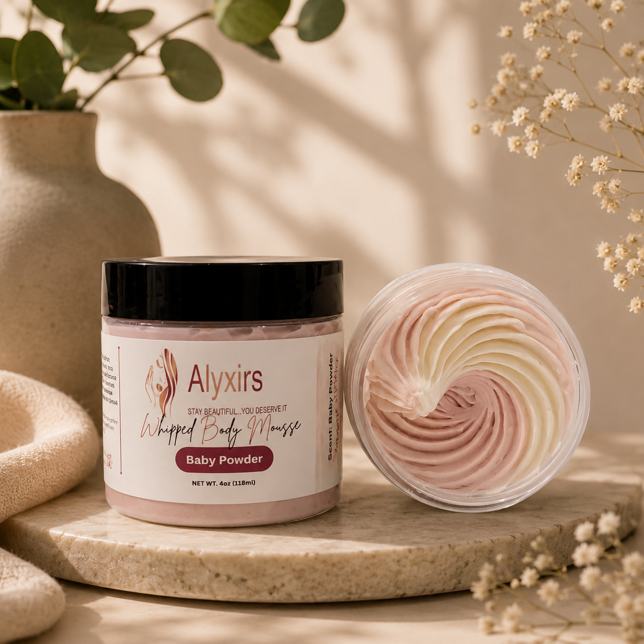 Baby Powder Body Mousse