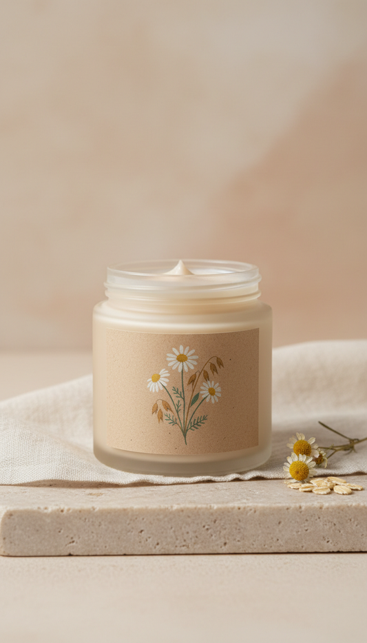 Soothing oat & chamomile body butter